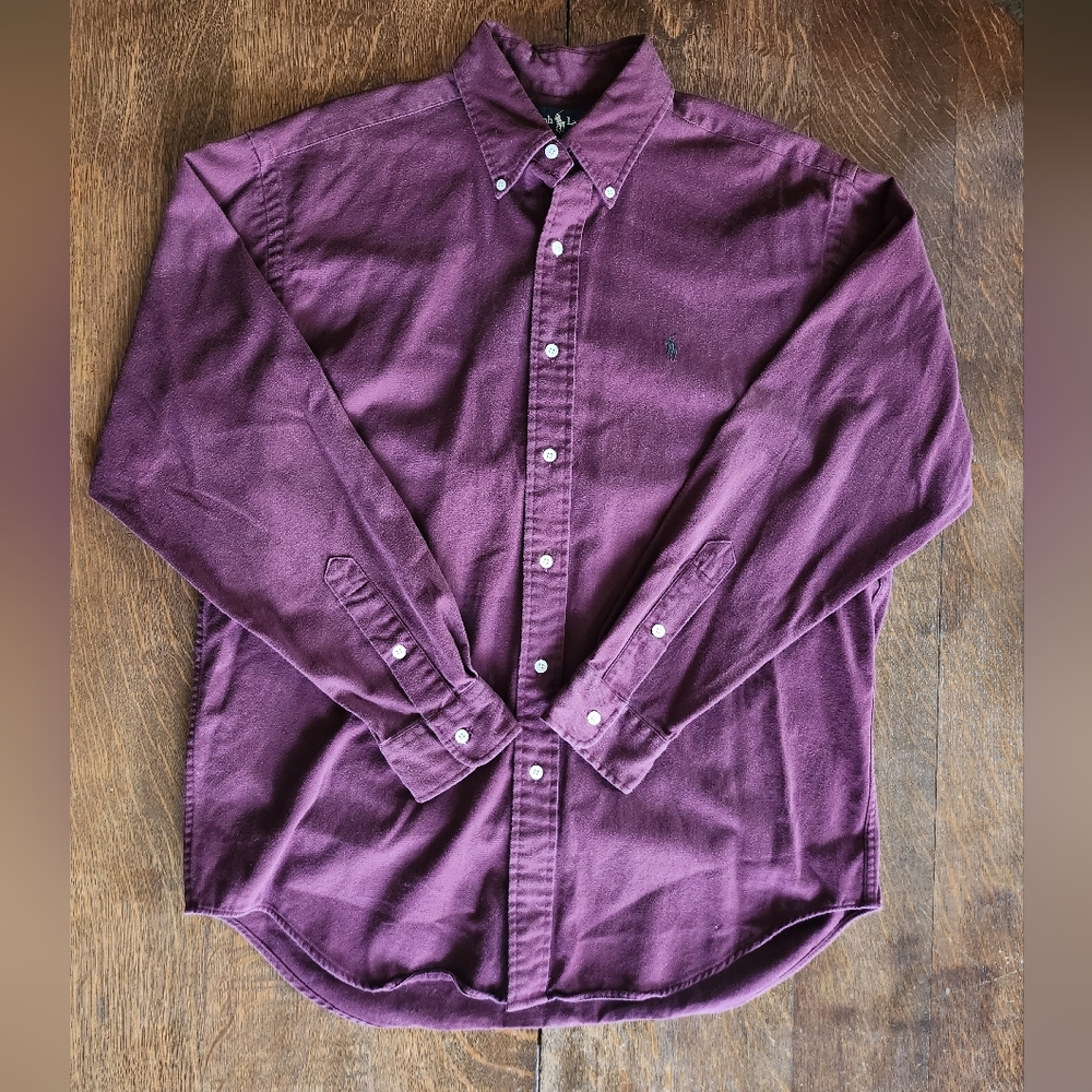 Ralph Lauren Super Soft Cotton Button Down Medium